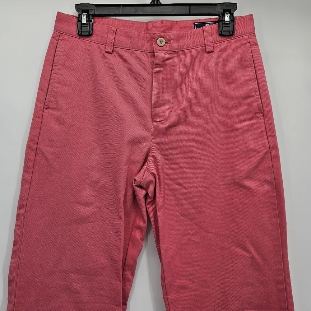 Vineyard Vines Boys' Breaker Pants Chinos Sailors Red Sz 18 Nwot